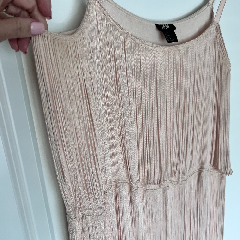 H&M String flapper mini Art Deco dress gown